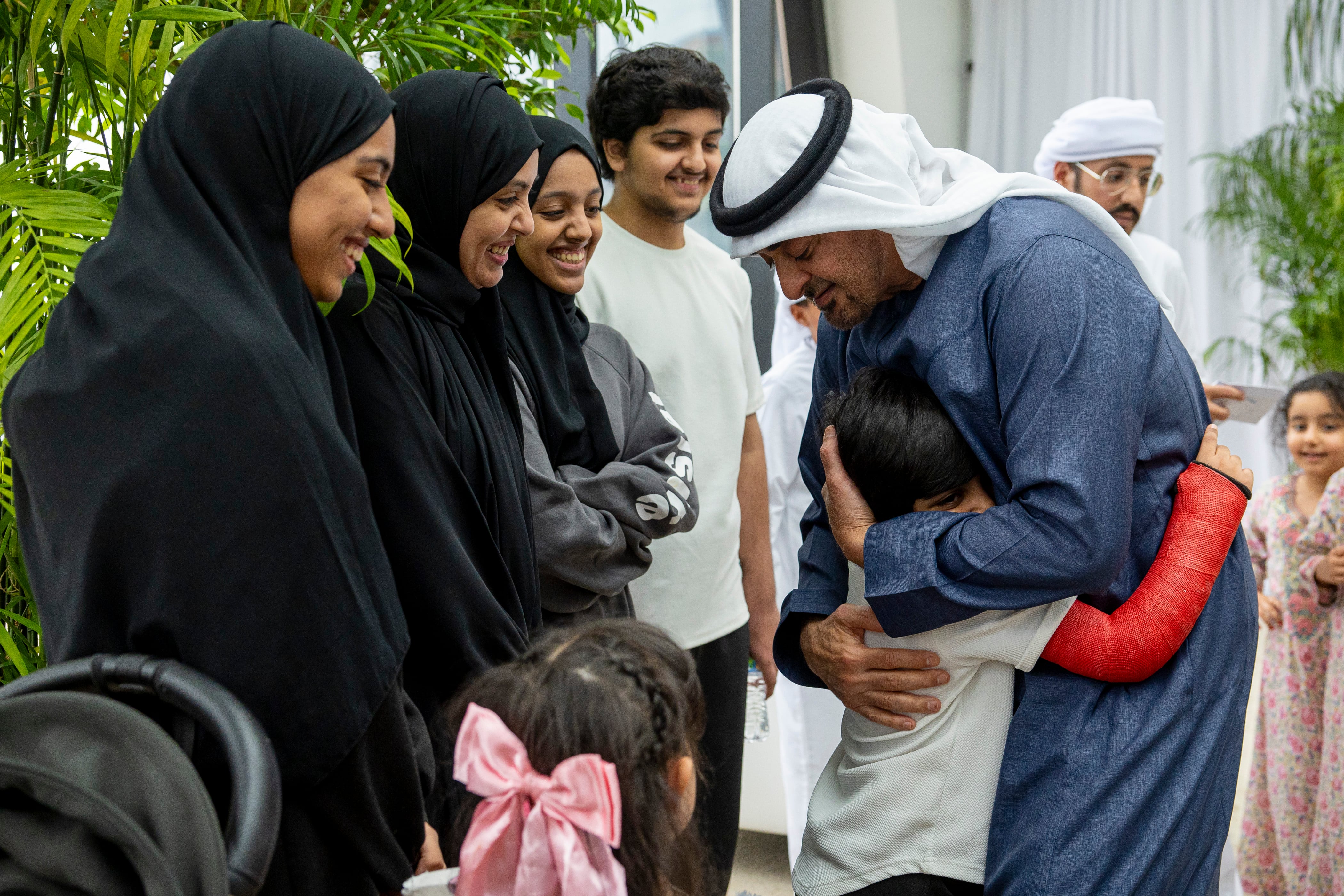 President Sheikh Mohamed tells of pride in UAE's young people
