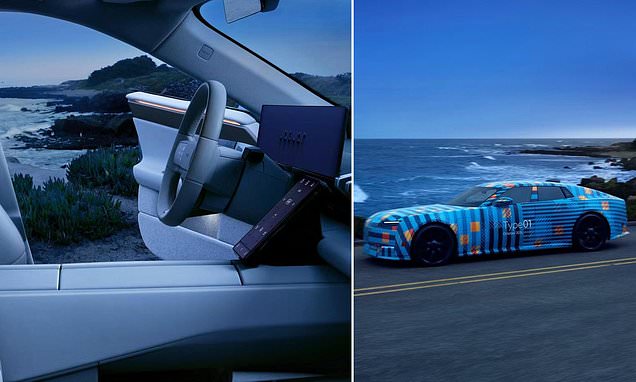 Jaguar unveils interior of £120,000 luxury Type 01 electric GT spearheading its controversial rebrand