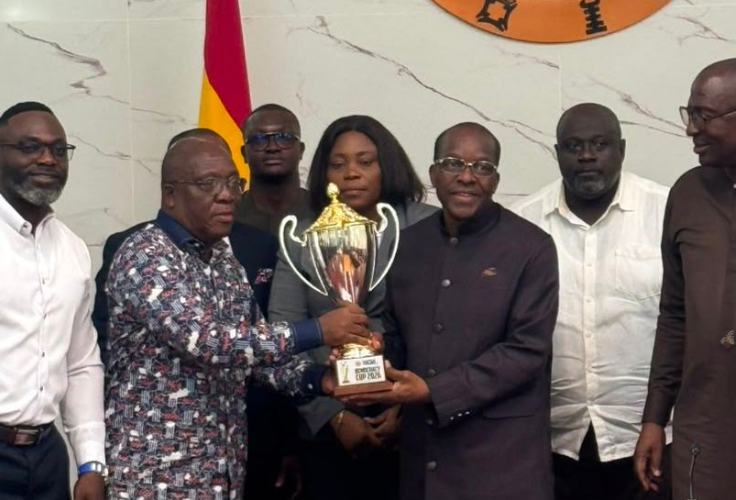 Democracy Cup: Speaker Bagbin receives 2026 trophy, unveils major Sunderland initiative