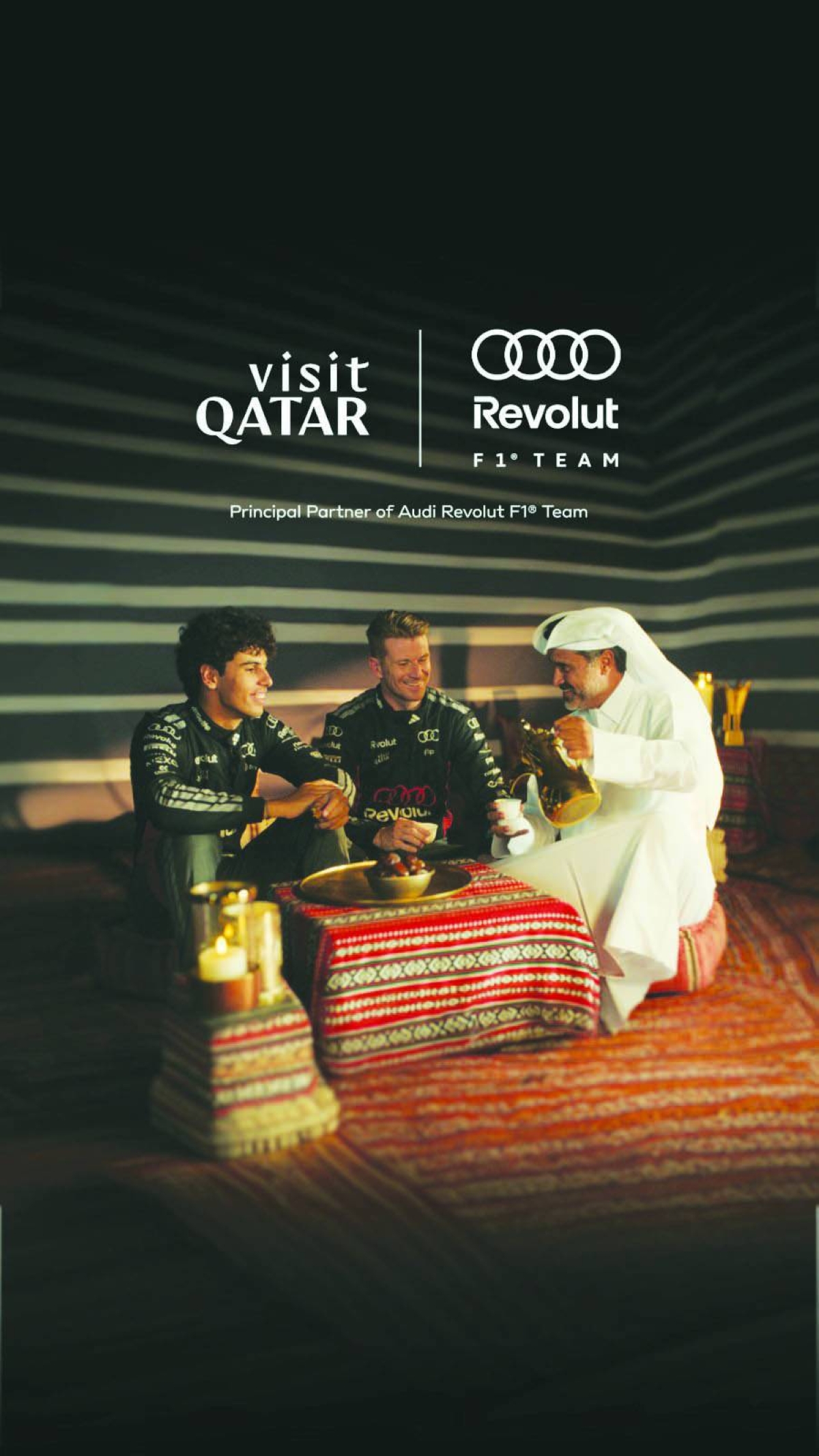 Visit Qatar launches new campaign featuring Audi Revolut F1 Team