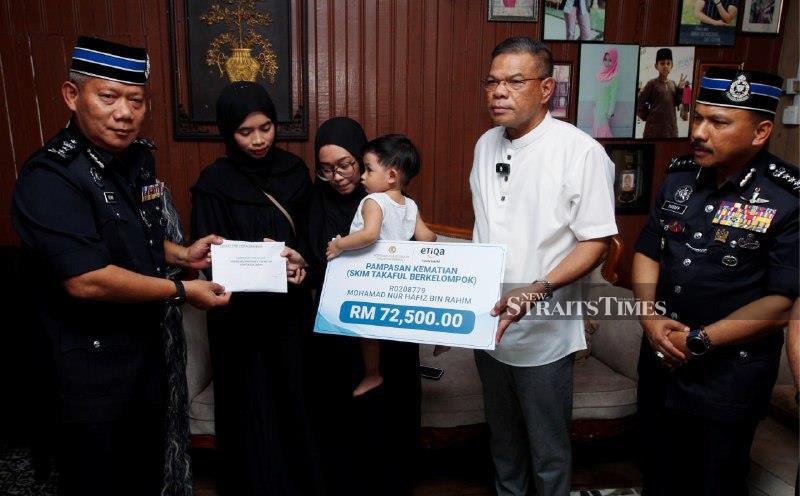 Police expedite aid for family of officer killed in Sabah electric shock accident