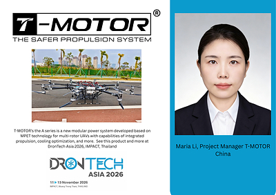 DronTech Asia 2026 exhibition gathers global autonomous technology companies in Thailand