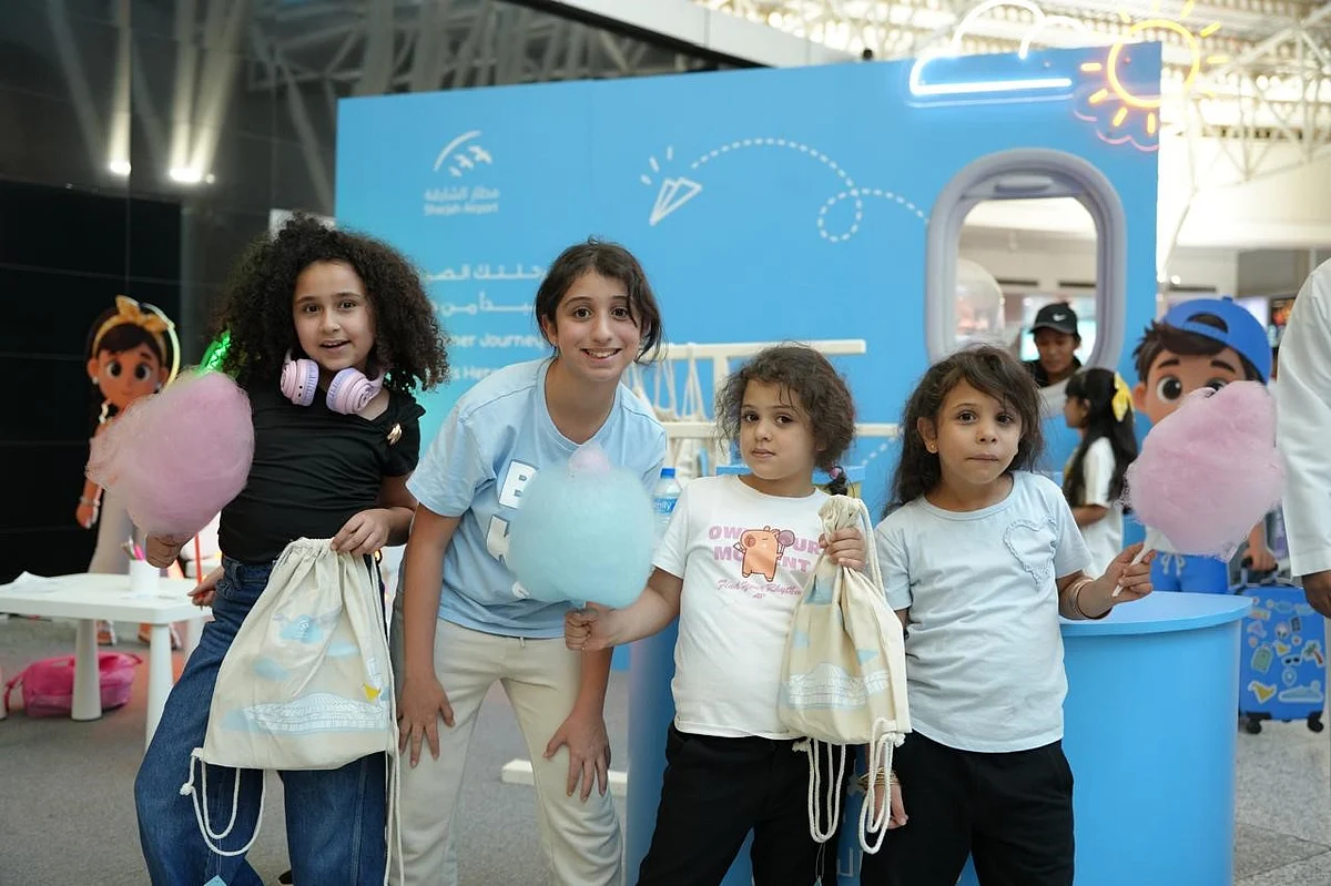 Sharjah Airport entertains children with summer activities