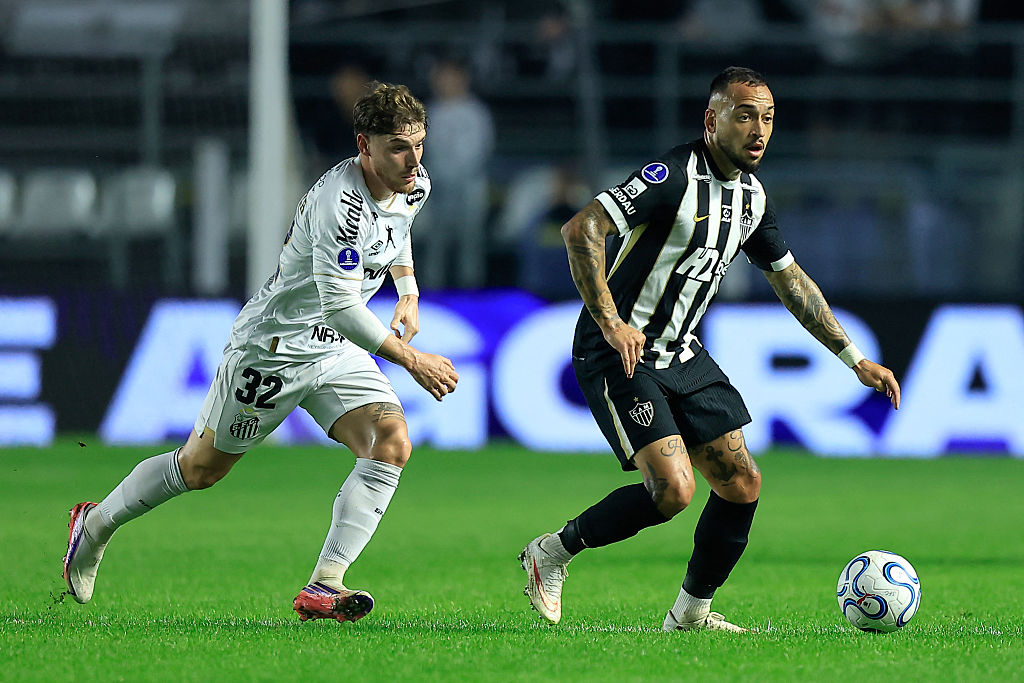 Santos take the lead over Atlético-MG in the Copa Sul-Americana 🎥