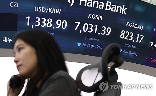 Seoul shares extend losses late Thu. morning amid inflation concerns