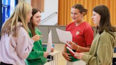 When do A-level results come out and what time does Ucas update?