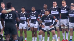 Nonu, 44, performs solo haka in response to All Blacks