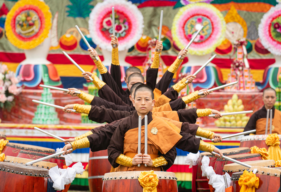 Vu Lan festival held at Vajrayana stupa in Vietnam