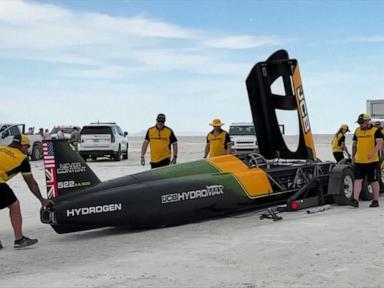 WATCH: Driver hits 406 mph in new land-speed record