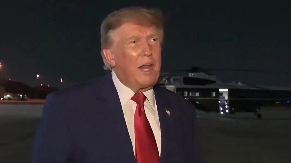Donald Trump Says Plane He Took After Secret Turkey Switch Faced 'Greater Risk' Than Air Force One