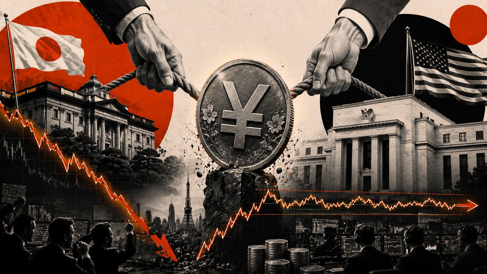 Why is the Japanese Yen stuck near 159.25 after the first joint US-Japan intervention since 2011?