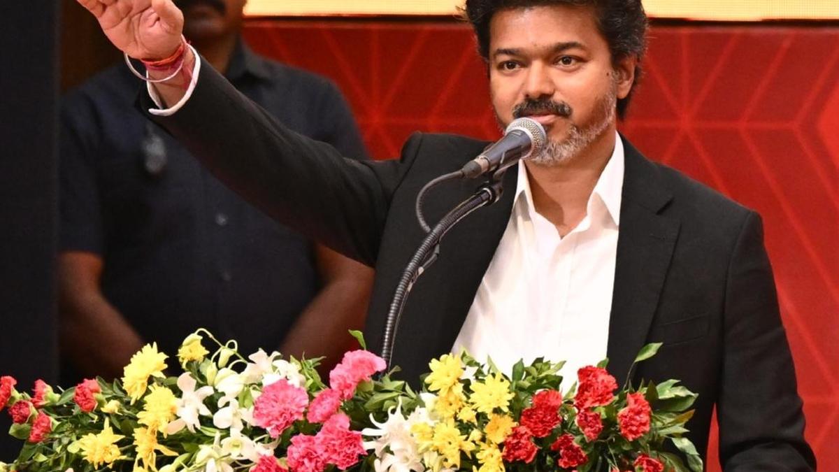 Chief Minister Vijay administers State-level mass pledge for a ‘Drug Free Tamil Nadu’