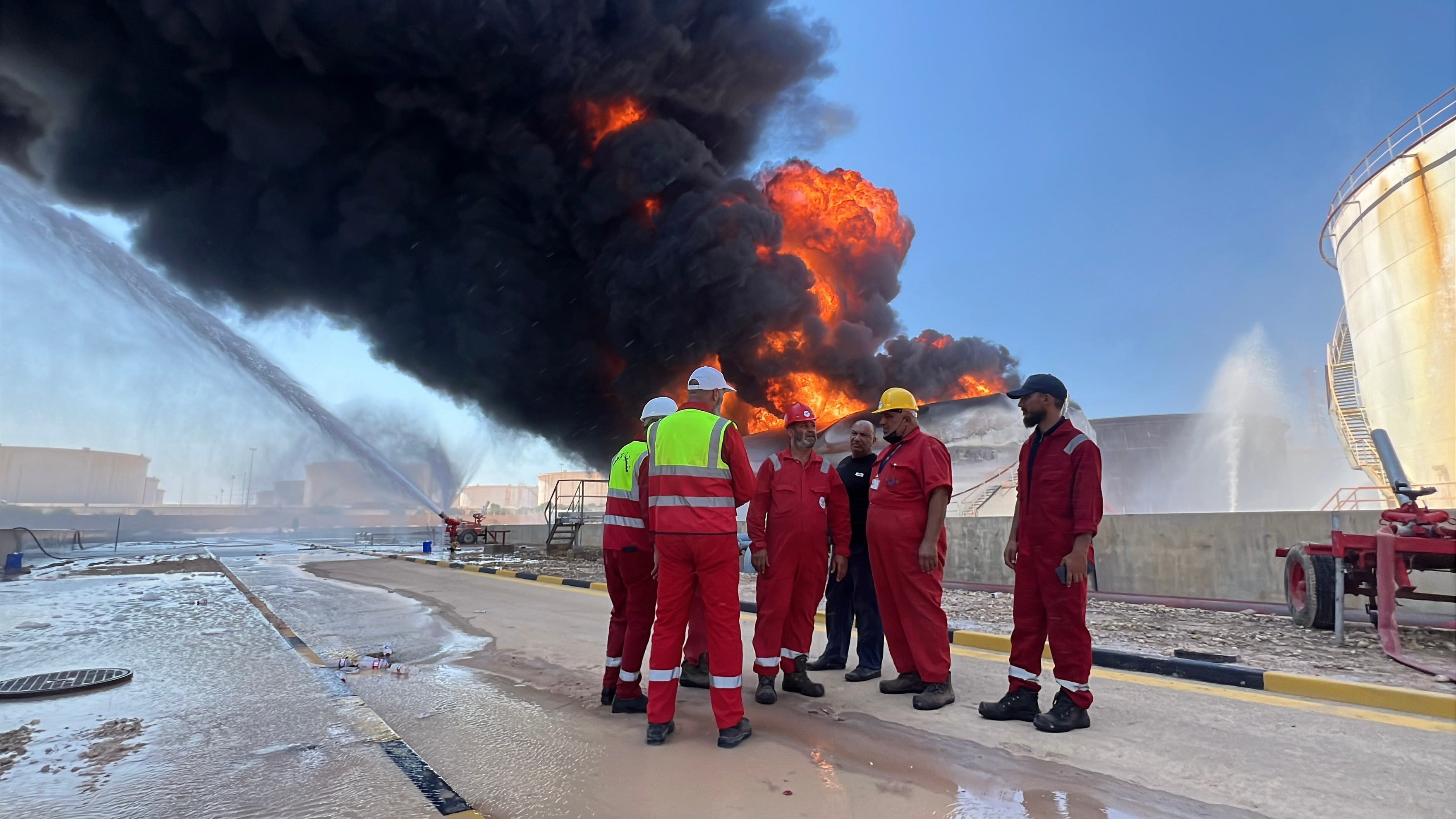 Drone strike cuts power near Libya's Zawiya after electricity station destroyed