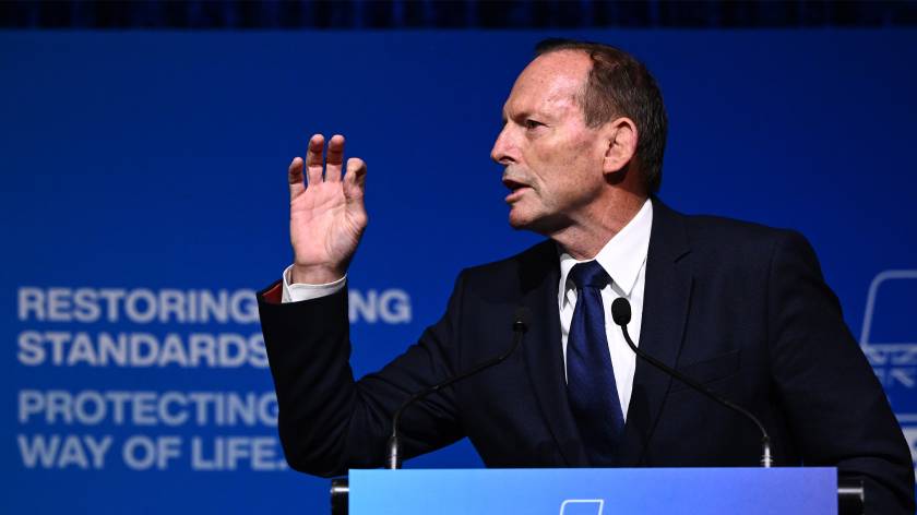 Tony Abbott and the fine art of waving away corruption