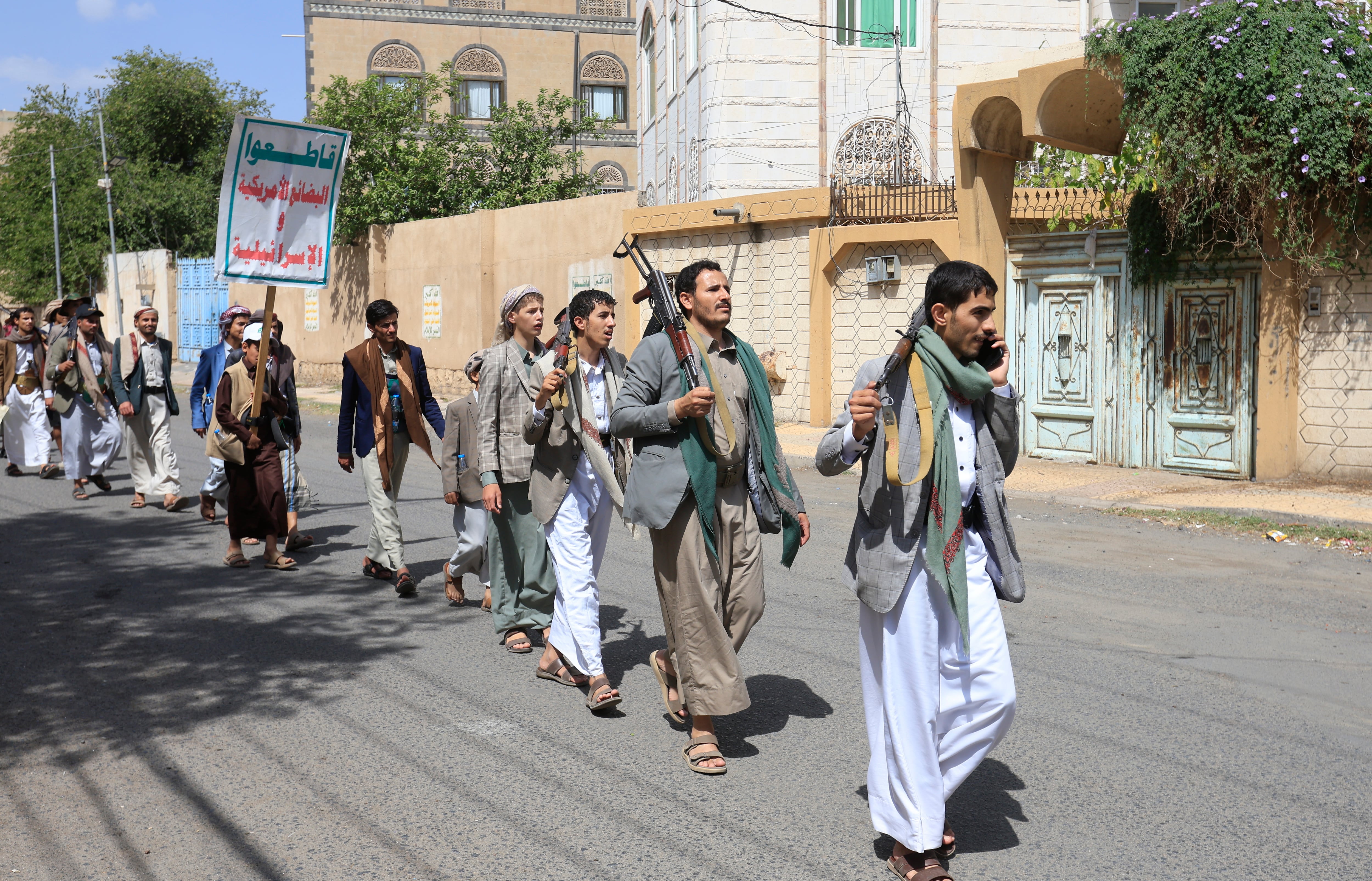 Gulf states at UN condemn Houthi attacks on Saudi Arabia as rebels seize key Yemen port