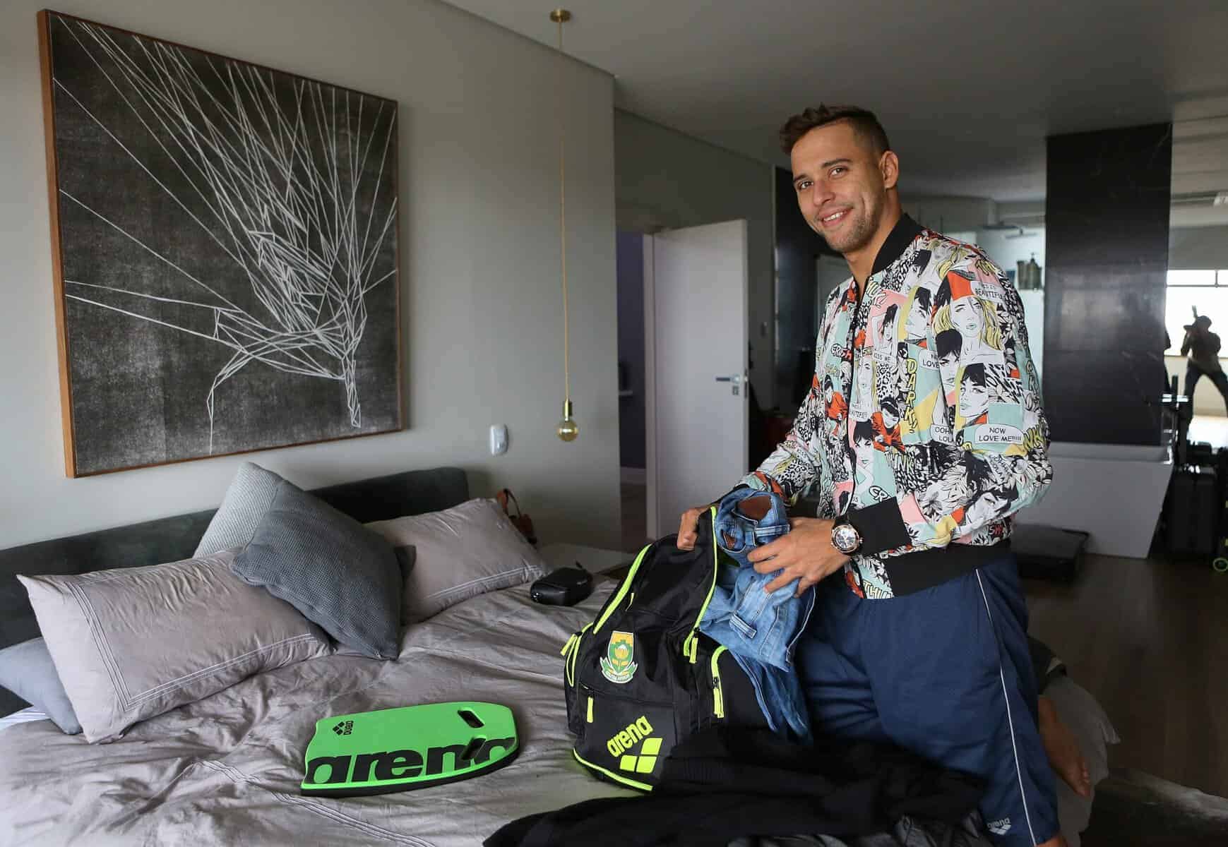Chad le Clos breaks silence after Sea Point home destroyed by fire