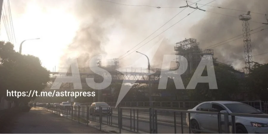 Ukrainian strike cuts water to Russian port city, damages homes and businesses