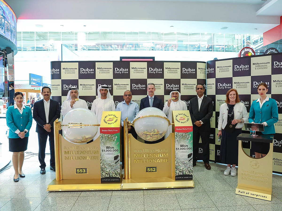Dubai Duty Free draw: Russian seaman, Dubai businessman win $1m each