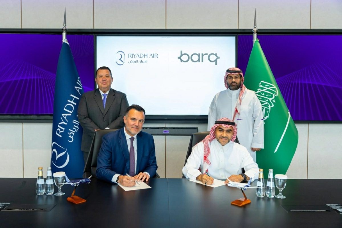 barq, Riyadh Air ink strategic partnership to support the airlines payment technology development