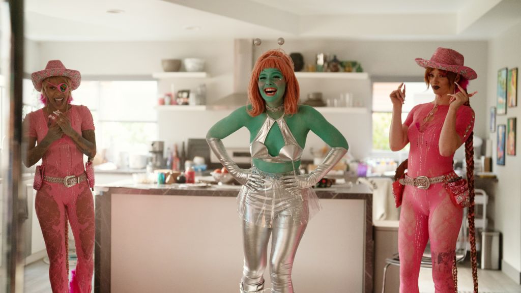Fembots, Animal Prints and Old Money: Inside the Costumes of ‘Margo’s Got Money Troubles’