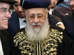 Former Israeli chief rabbi urges ultra-Orthodox voters to bring down Netanyahu bloc