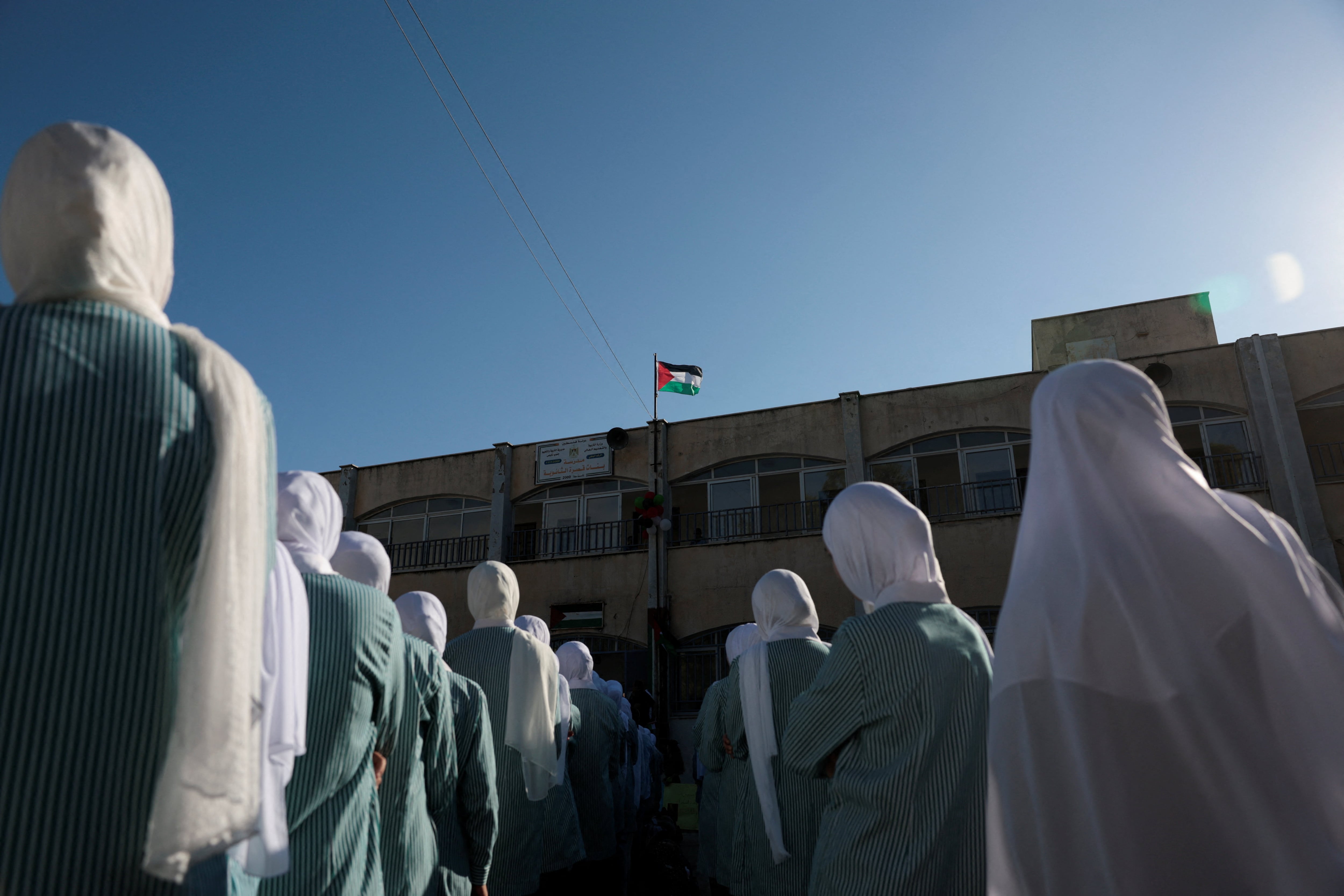 Palestinian school year brings excitement for pupils and parents despite difficult conditions