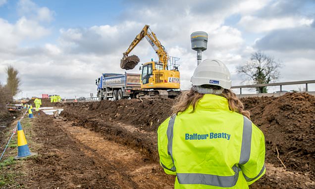 Balfour Beatty shares jump 10% to record high as it cashes in on infrastructure projects in US and UK