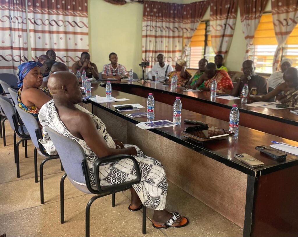 NDF sensitises chiefs on galamsey fight in Ahafo Ano South West