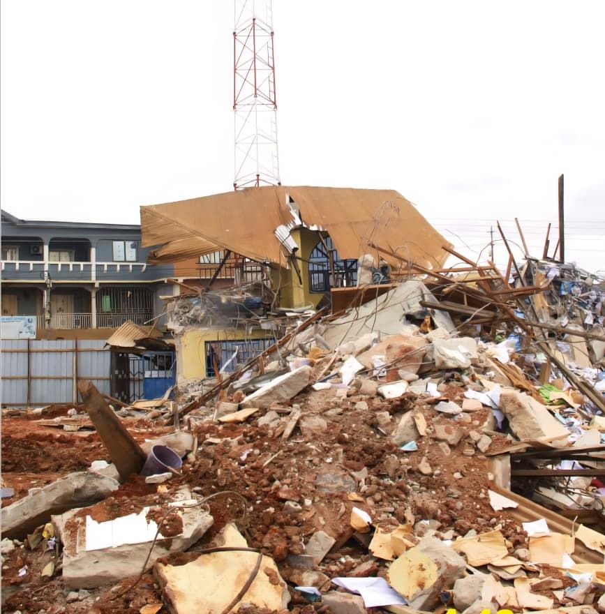 AR: Building housing bank at Aboabo demolished for 24-hour market; GHC10m missing