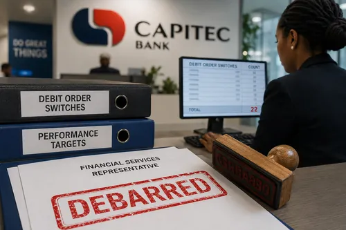 Capitec employee debarred after submitting invalid debit-order switches to boost incentives