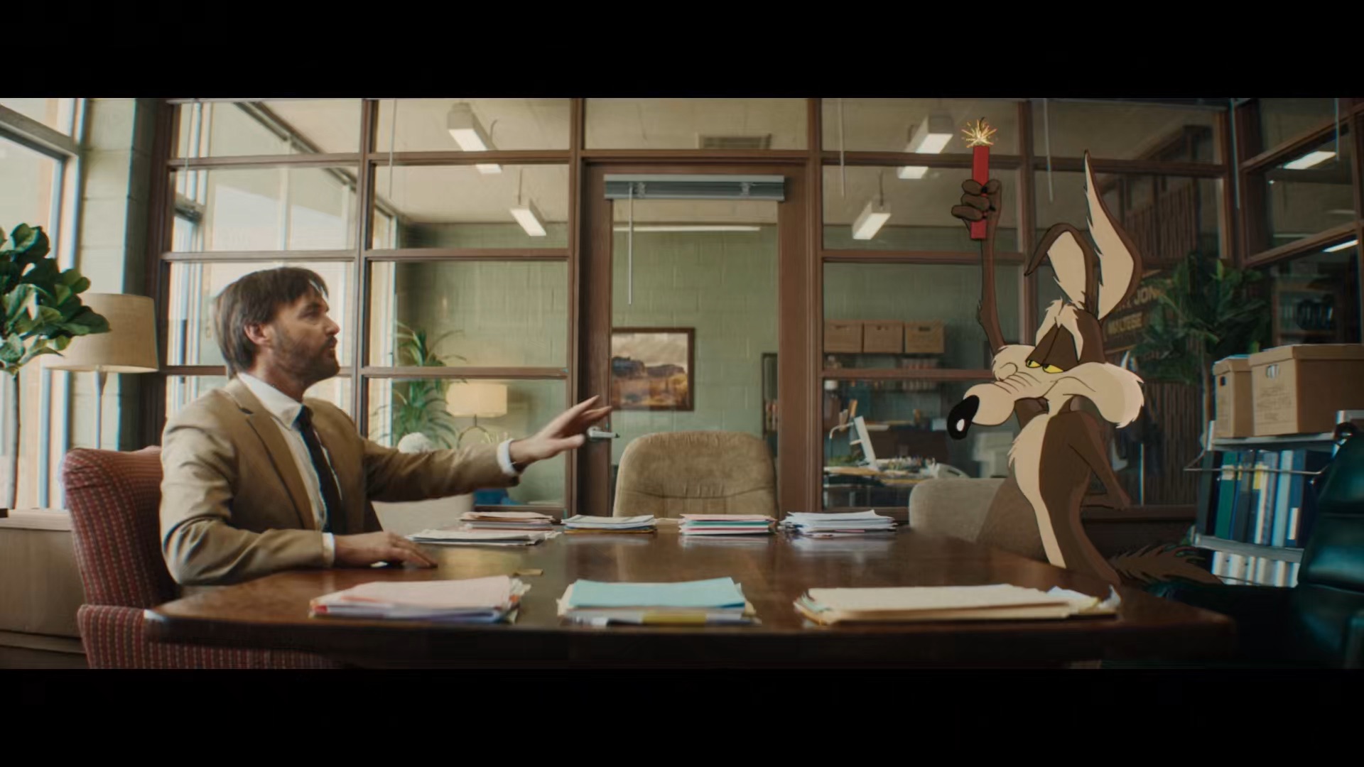 ‘Coyote vs. Acme’ Review: Wile E. Coyote Stars in a Courtroom Comedy That Blends Cartoons and Live Action. But the Fizz of Anarchy Is Missing