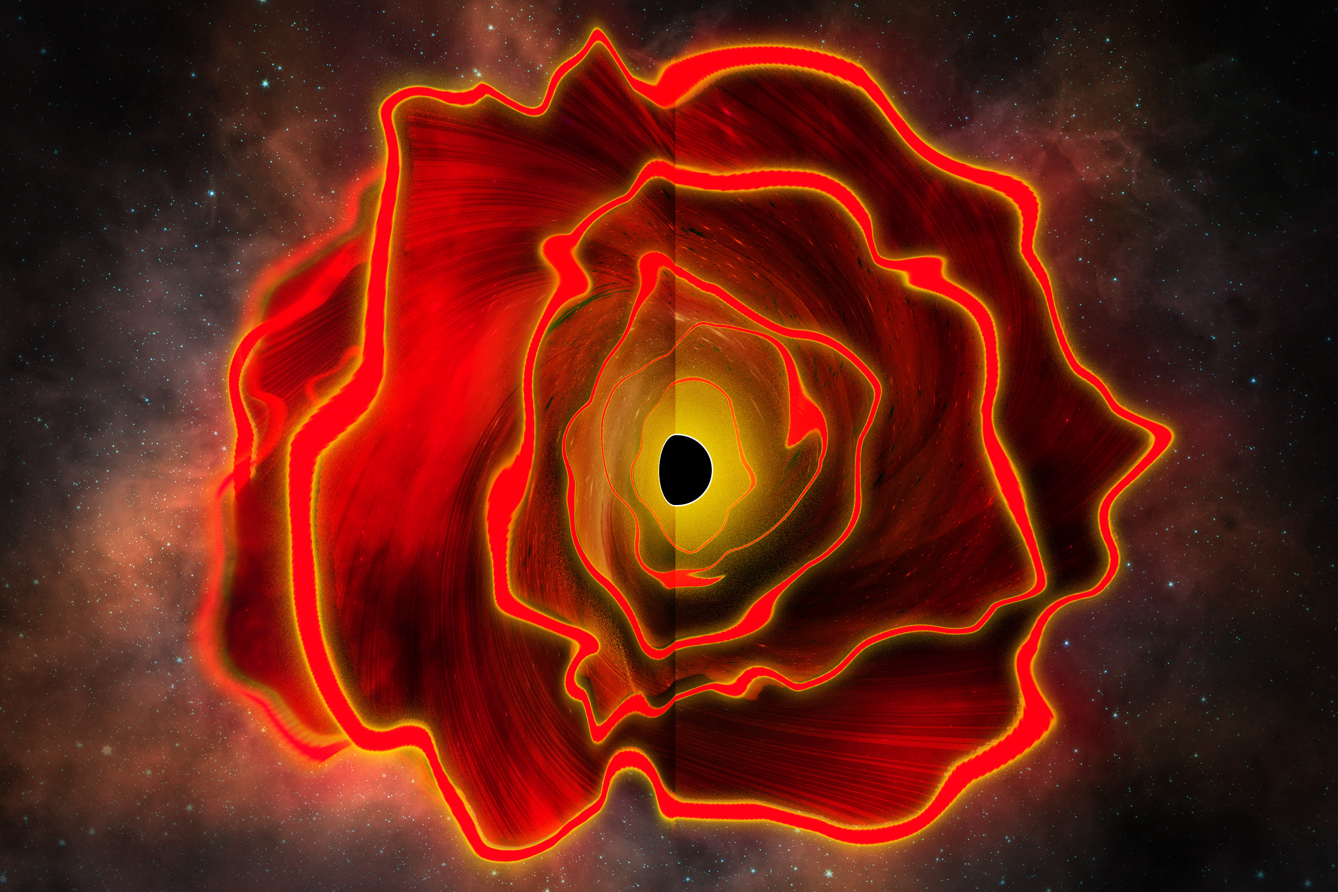 Astronomers discover a brand-new type of astrophysical object: A black hole star