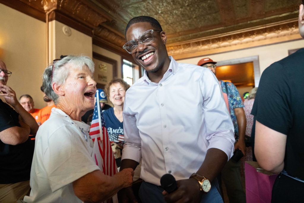 David Crowley wins Democratic primary for Wisconsin governor over Francesca Hong