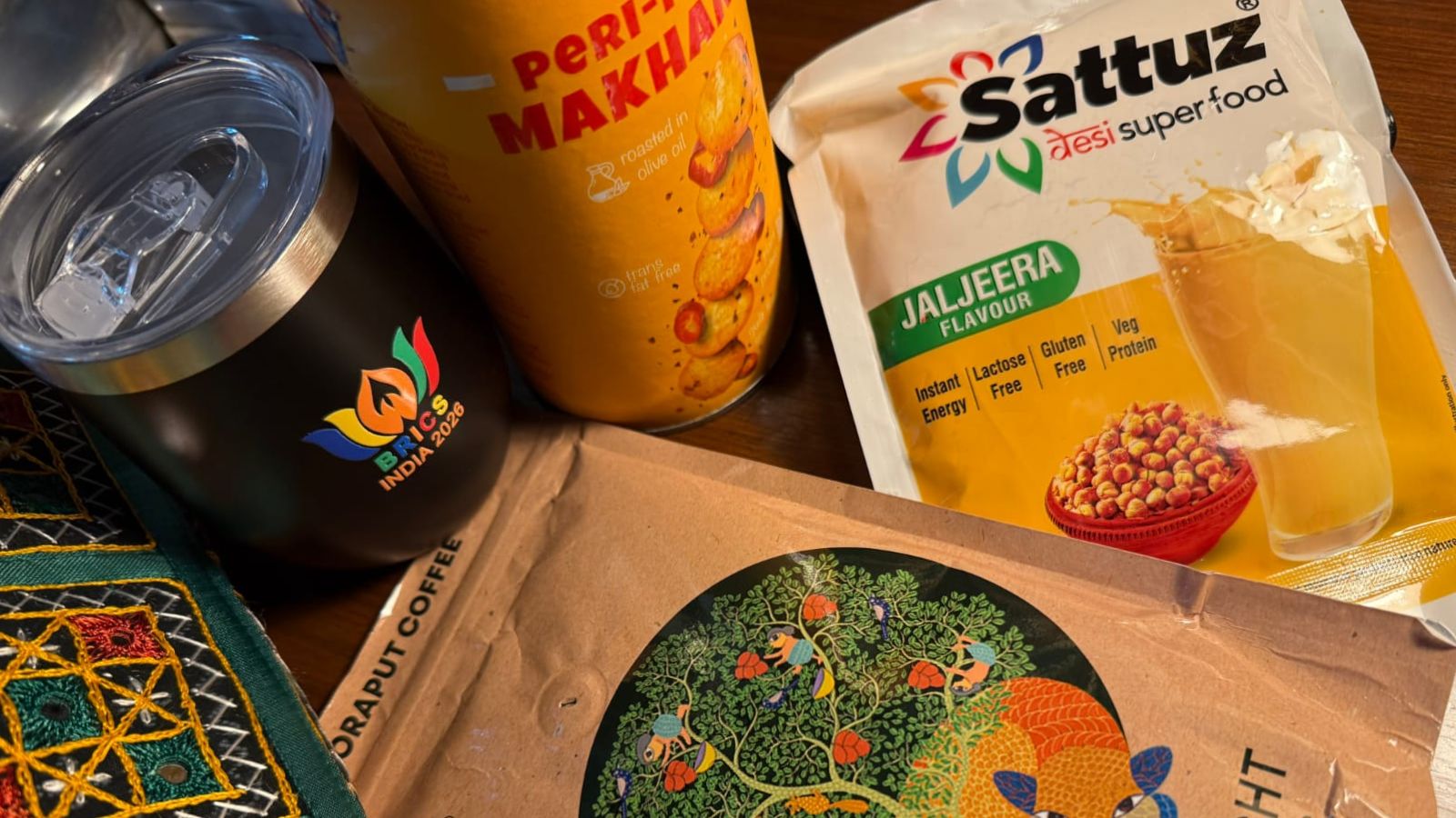 Bihar’s sattu to Odisha’s coffee: At BRICS 2026, ‘India Story’ on full display