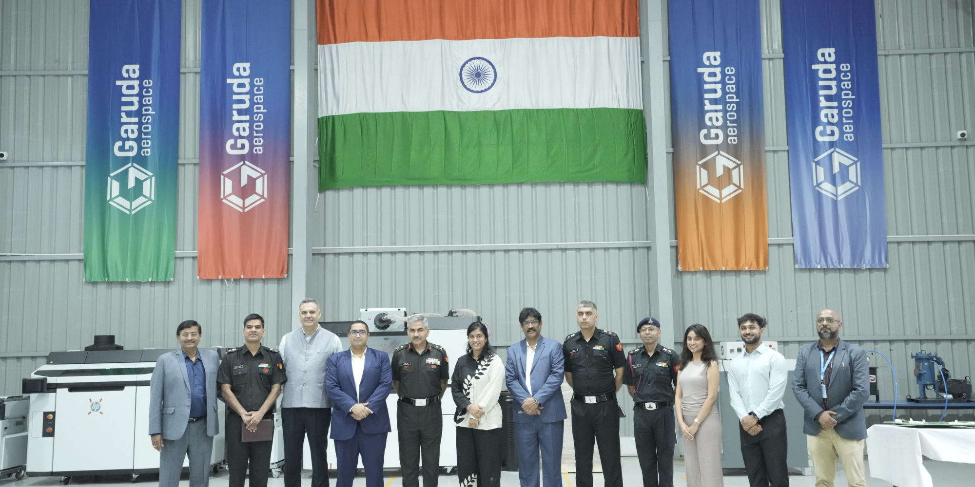 Army Design Bureau visits Garuda Aerospace’s Chennai drone facility