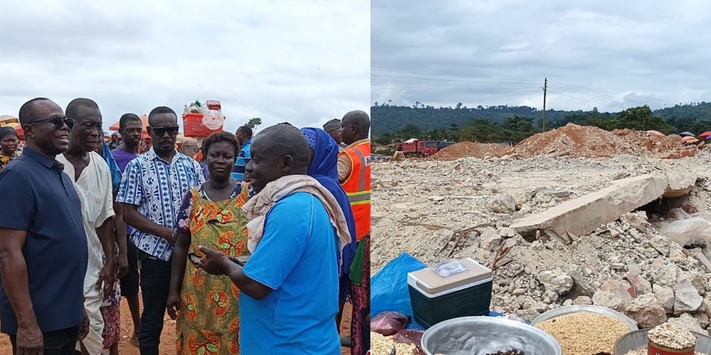 Traders fume over demolition of Enchi market to pave way for 24hour economy market