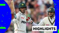 Razaullah steals the show as Pakistan fight back to frustrate England