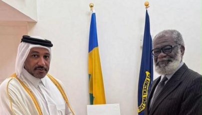 Governor General of Saint Vincent and the Grenadines receives credentials of Qatar's Ambassador