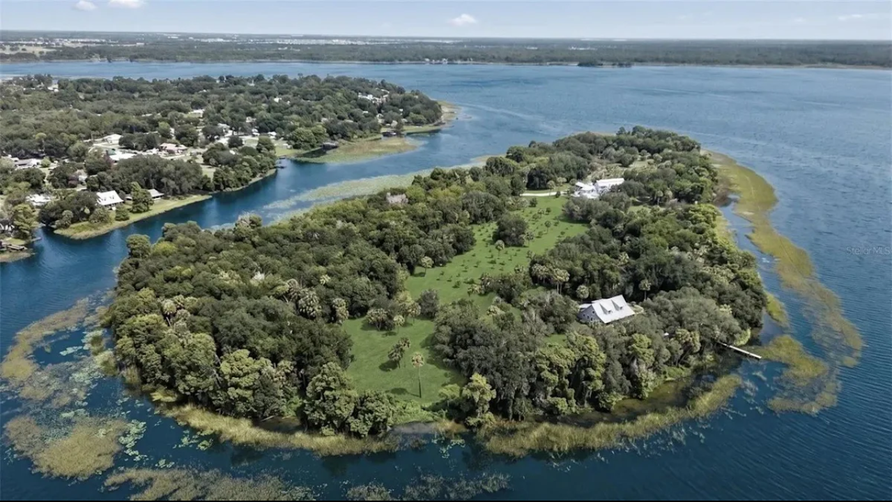 Florida's 23-acre private island hits market for $12 million after 150 years