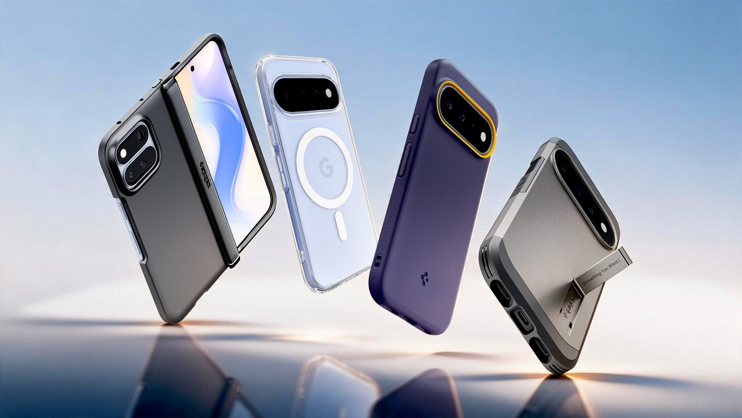Find your perfect accessories with Spigen’s Pixel 11 collection