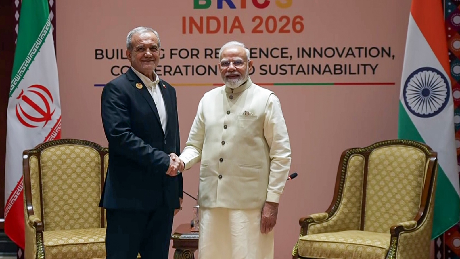 We can revive relations together, says Pezeshkian after meeting Modi