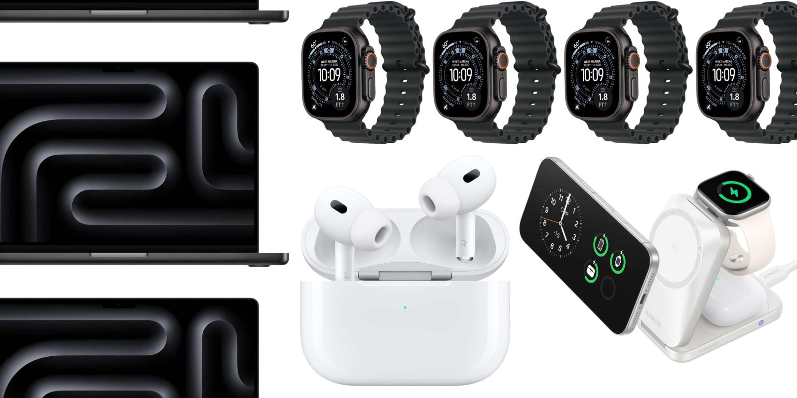 Deals: M5 Pro MacBook Pro up to $540 off, M5 MacBook Air from $1,099, Apple Watch Ultra 3, MagSafe chargers, more