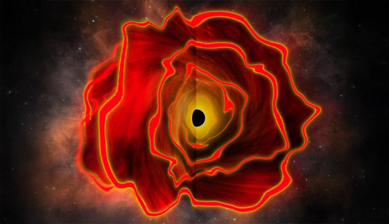 First Ever “Black Hole Star” Discovered at the Dawn of Time
