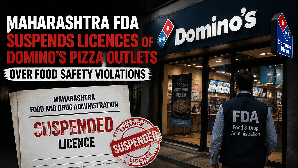 Maharashtra FDA Suspends Licences Of 4 Domino's Pizza Outlets Over Food Safety Violations
