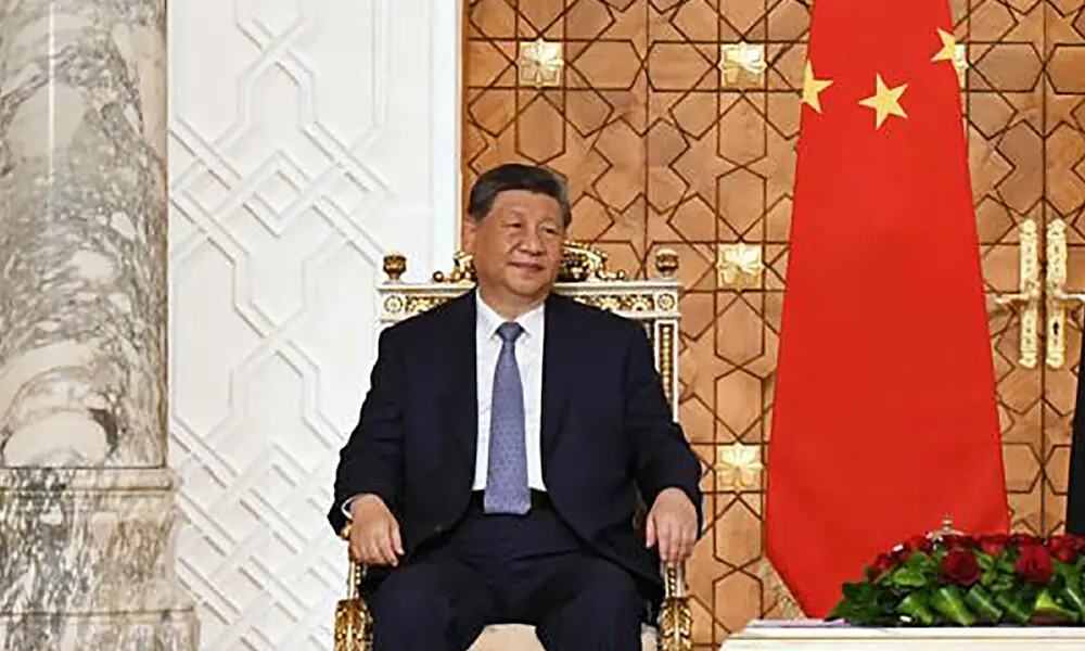 China's Xi lands in Delhi for BRICS summit and talks with Modi