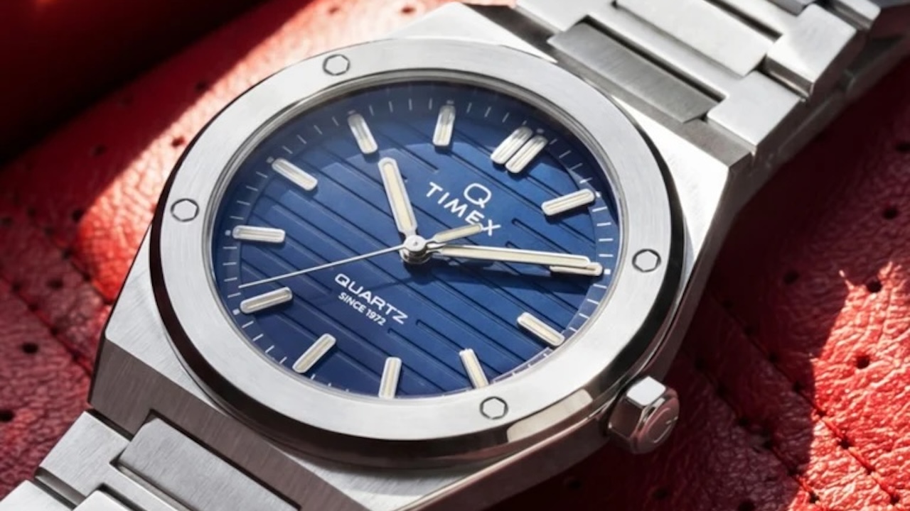 Q Timex Marbella Puts a Bold Spin on Integrated Sports-Watch Style
