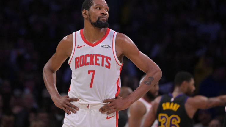 New trade idea sends Kevin Durant to Cavaliers in three-team James Harden deal