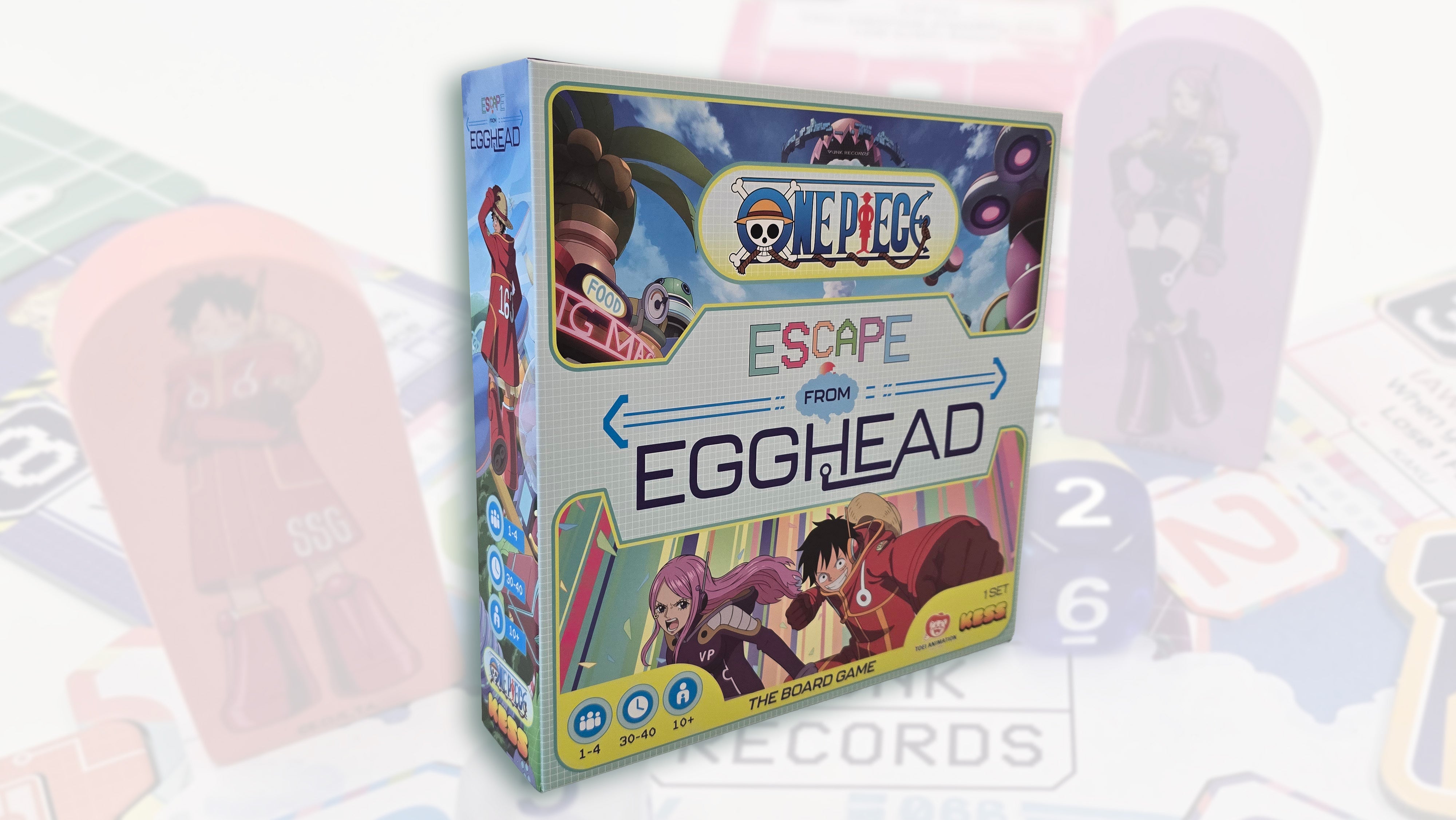 The One Piece: Escape from Egghead Board Game Is Runny and Undercooked