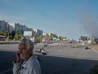 3 killed in Russian strikes on Ukraine as Putin warns Europe against sending troops