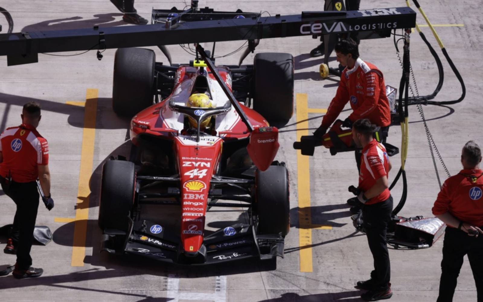 Hamilton crashes in final Spanish GP practice